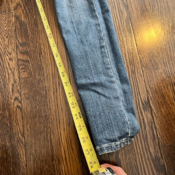 LA IDOL RHINESTONE JEANS SIZE 0 - Picture 5 of 7